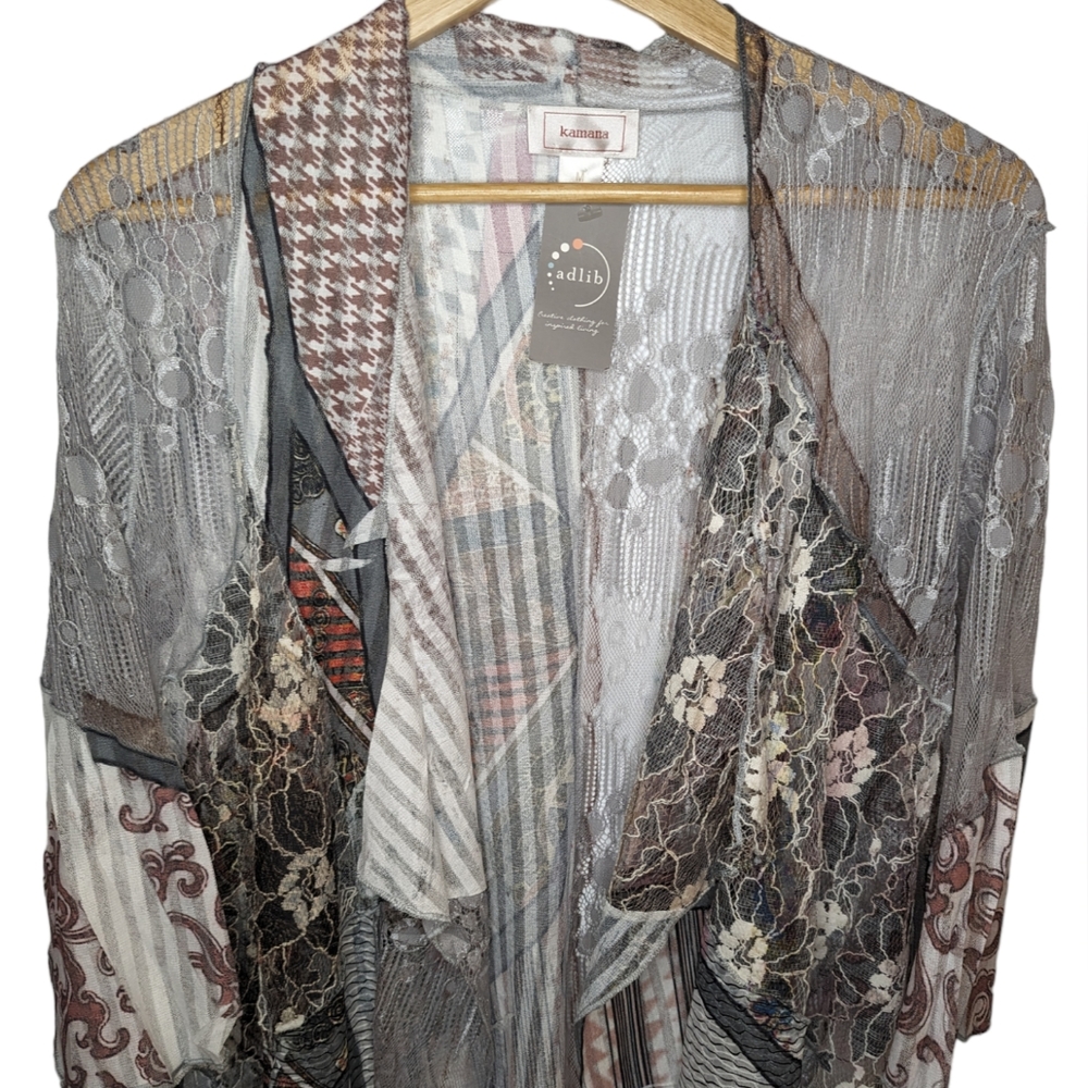 Kamana Multicolor Cardigan -  Size Medium - Picture 7 of 10